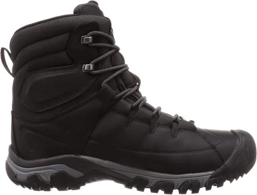 Vista 6 de KEEN Botas de nieve de senderismo para hombre, Negro