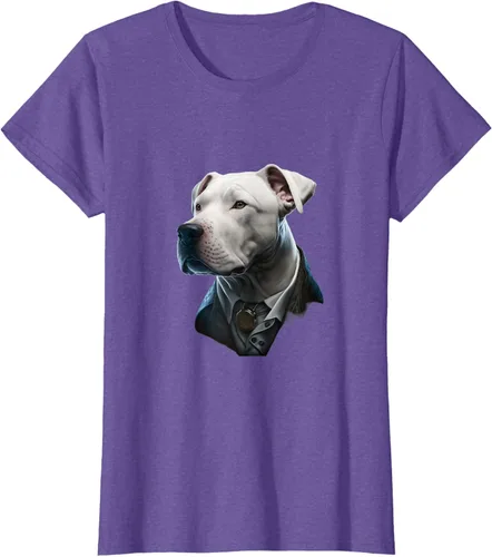 Vista 24 de Detective Dogo Argentino - Camiseta para perro, Negro
