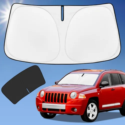 Vista 158 de Parasol de 4 capas para parabrisas, ajuste personalizado, tela 240T