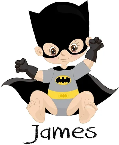 Vista 4 de Pixie Paper Juego de 3 estampados motivacionales de superhéroes personalizados para bebés y niños sin marco, Dream Big, Always Be Yourself