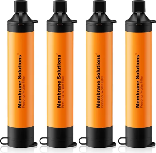 Vista 19 de Membrane Solutions Filtro de agua de paja S1, certificado NSF/ANSI 42 y 372 y 401, equipo portátil de filtración de supervivencia, preparación