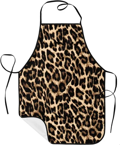 Vista 14 de Sigouyinei Delantales para mujeres con bolsillos, delantal para hombres, delantal adecuado para chefs camareros, técnicos de uñas para hornear