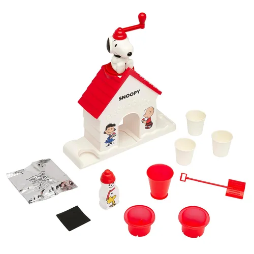 Vista 4 de Cra-Z-Art Snoopy Máquina de Conos de Nieve SNO-Cone, Máquina para Hacer Conos de Nieve de Hielo Raspado Raspadora de Hielo, Máquina de Hielo Raspado