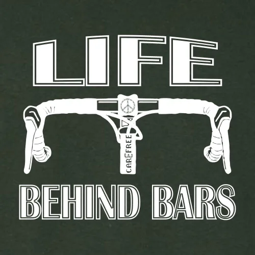 Vista 17 de Go All Out Camiseta divertida de bicicleta para mujer Life Behind Bars