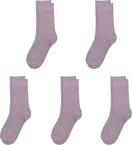 Vista 32 de SERISIMPLE Calcetines de bambú de viscosa para niños, calcetines escolares antiolor para niños y niñas, uniforme, ligeros, con costuras planas, 5