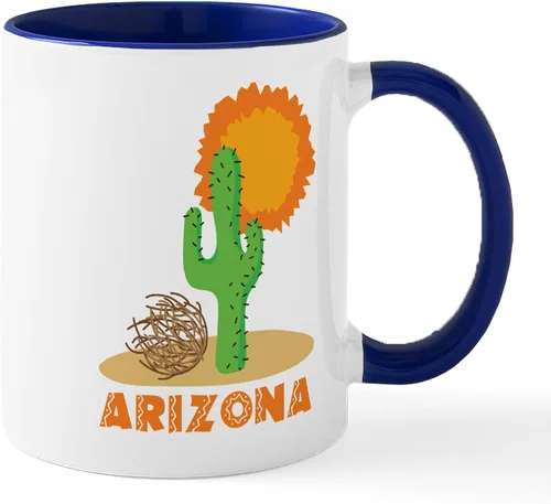 Vista 43 de CafePress ARIZONA Mugs Taza de café de cerámica de 11 oz (11.0 fl oz)