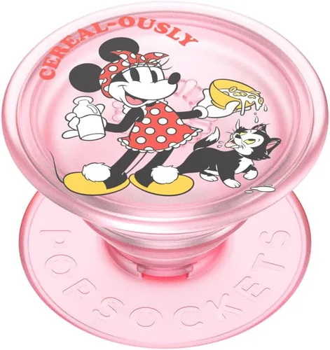 Vista 30 de PopSockets Agarre adhesivo para teléfono, soporte, soporte para teléfono, Disney - Mickey Cobweb