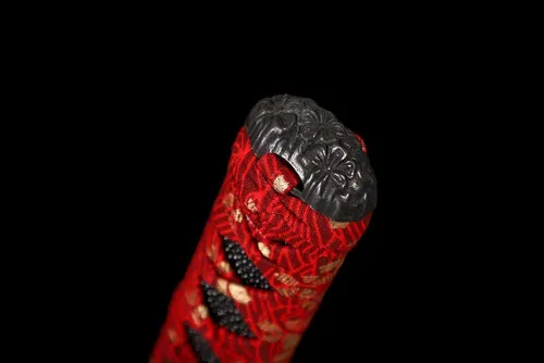 Vista 8 de KATOKU - Espada Katana Samurai japonesa con tema de Sakura Roja Espada Espada Completa