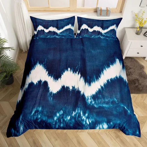 Vista 8 de Erosebridal Funda de edredón de leopardo, guepardo, funda de edredón de animales de sabana africana, juego de ropa de cama con estampado de leopardo