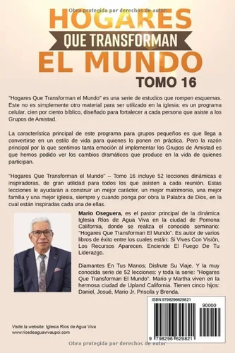 Vista 2 de HOGARES QUE TRANSFORMAN EL MUNDO Edición Especial TOMO 16 (Spanish Edition)