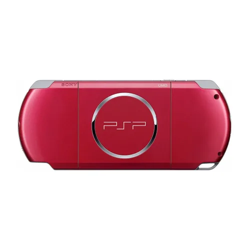 Vista 2 de Sony PlayStation Portable (PSP) 3000 Series Handheld Gaming Console System - Red (Renewed)