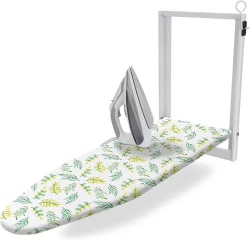 Vista 25 de SheeChung Tabla de Planchar Pequeña de Mesa 32" L x 12" A, Tabla de Planchar Plegable con Descanso para Plancha, Base de Metal de Malla, Funda