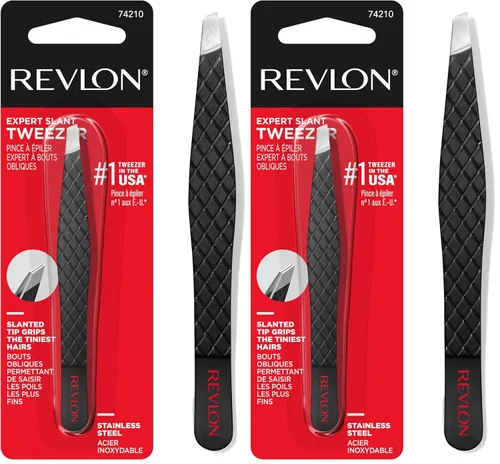 Vista 12 de Pinzas expertas Revlon, punta inclinada, 1, paquete de de 1
