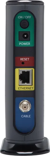 Vista 2 de MOTOROLA 8x4 Cable Módem, Modelo MB7220, 343 Mbps DOCSIS 3.0, Certificado por Comcast XFINITY, Time Warner Cable, Cox, BrightHouse y más
