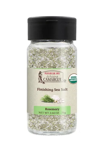 Vista 10 de Le Saunier de Camargue Flor de Sel con chile Espelette - Sal de acabado de sal marina francesa con chile suave - Sal escamosa gourmet cosechada a