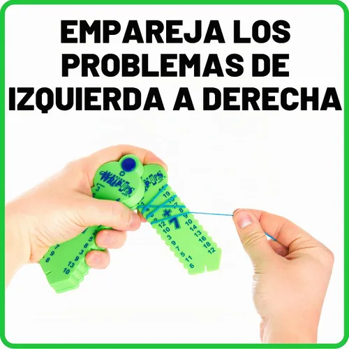 Vista 2 de Learning Wrap-Ups Llaves de Suma - Herramienta Matemática Autocorrectiva para Niños de Nivel de Grado K-3