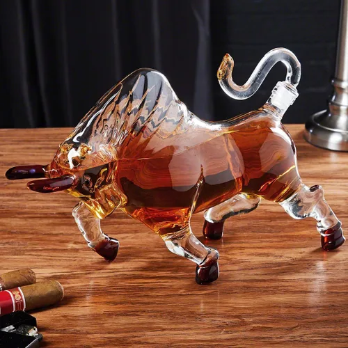 Vista 8 de El Matador - Decantadores con vasos Buckman (diseño Oakhill, cuatro vasos)