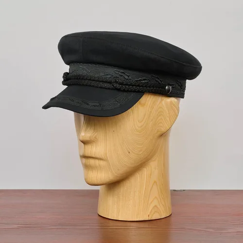 Vista 5 de Sterkowski Kashubia Modelo 3 Algodón Verano Peaked Yachting Cap
