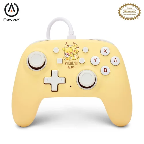 Vista 10 de PowerA Nano Wired Controller for Nintendo Switch - Mario Kart: Racer Red, Nintendo Switch - OLED Model, Gamepad, game controller, Compact, Smaller