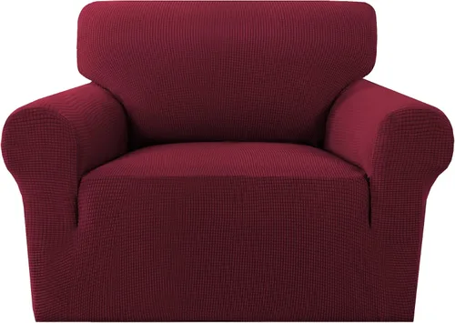 Vista 37 de MeilleMaison Funda elástica para silla reclinable, funda para sofá de 1 pieza con parte inferior elástica, lavable, protector de muebles Negro