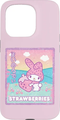 Vista 14 de Funda para iPhone 16 My Melody Strawberry Milk