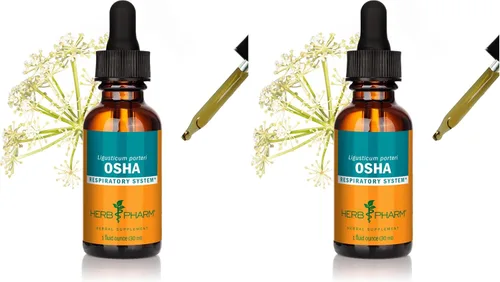 Vista 9 de Herb Pharm Gotas de extracto líquido de raíz OSHA para apoyo respiratorio, 1 onza