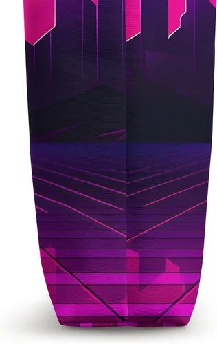 Vista 3 de Retrowave Vaporwave Synthwave 80s Style Tote Bag