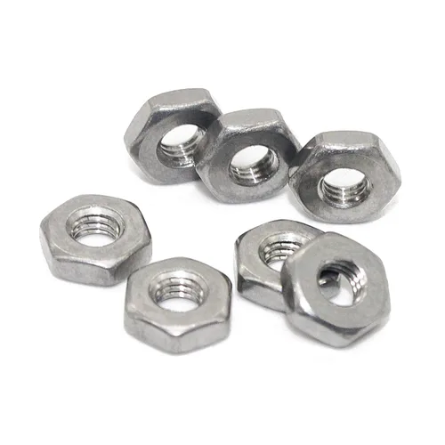 Vista 14 de Fullerkreg Tuerca hexagonal inoxidable de 1/4"-20, acero inoxidable 304, acabado brillante, (100 piezas)