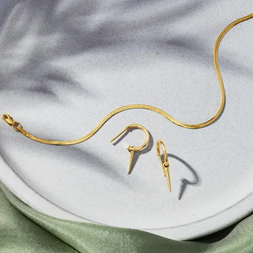 Vista 3 de RS Pure by Ross-Simons Pulsera de espiga de oro amarillo de 14 quilates de 0.059 in. 7 pulgadas, Oro amarillo de 14 quilates, No es una piedra