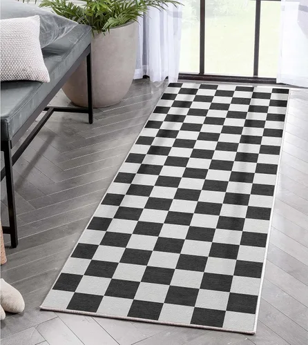 Vista 21 de Well Woven Apollo Flatwoven Modern Squares Alfombra multicolor de 3 pies 3 pulgadas x 5 pies para niños