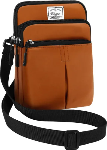 Vista 31 de Kamo Bolso Multifuncional para Teléfono de Un Solo Hombro, Bolso de Cintura para Teléfono, Bolso Diagonal Cruzado, Estuche para Teléfono Inteligente