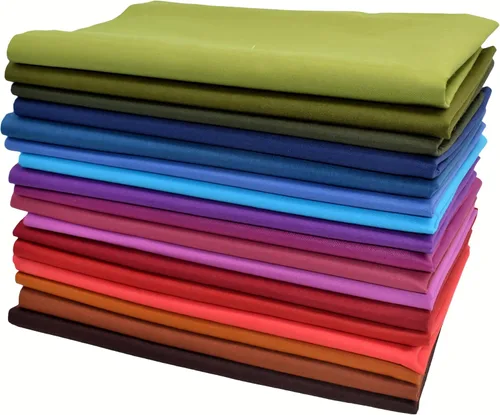 Vista 7 de iNee Aurora Solids Fat Quarters - Paquetes de tela para acolchar, 18 x 22 pulgadas, (Aurora Solids)