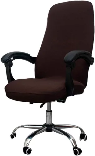 Vista 23 de Melaluxe Funda para silla de oficina con fundas para brazos - Funda elástica universal para silla de escritorio, fundas para silla de computadora
