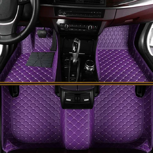 Vista 23 de Tapete personalizado para automóvil, adecuado para el 98.88% de sedán, SUV, automóvil deportivo, camión, envolvente completo, forro de cuero