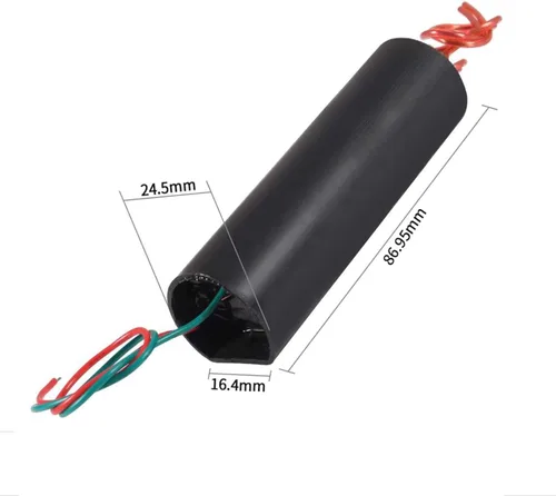 Vista 5 de 2 piezas Generador de alto voltaje DC 6-12V a 1000kV, módulo de potencia de impulso de arco, transformador de alto voltaje