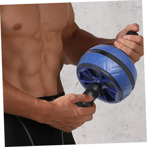 Vista 4 de Alipis 2pcs Ab Roller Wheel with Knee Pad Fitness Equipment for Core Strengthening Abdominal and Back Workout Home Gym Exercise Tool for Men and