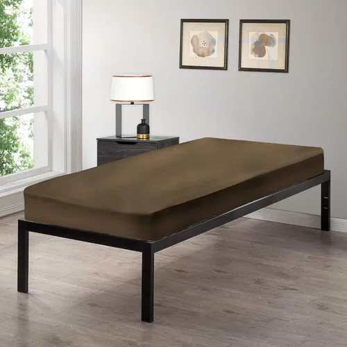 Vista 12 de Gilbins Sábana bajera ajustable tamaño cuna de 30 x 75 pulgadas, hecha de algodón, perfecta para literas de campamento, caravanas, camas