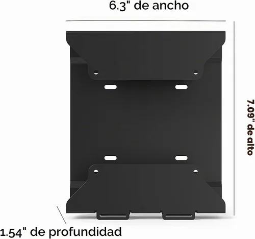 Vista 8 de HumanCentric Soporte de montaje VESA para HP Desktop Mini, ProDesk