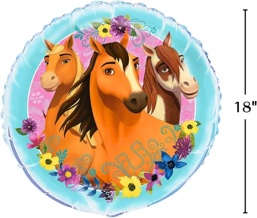 Vista 2 de Fun Express - Globos Spirit Foil para cumpleaños - Suministros de fiesta - Vajilla con licencia - Vajilla con licencia miscelánea - Cumpleaños - 1