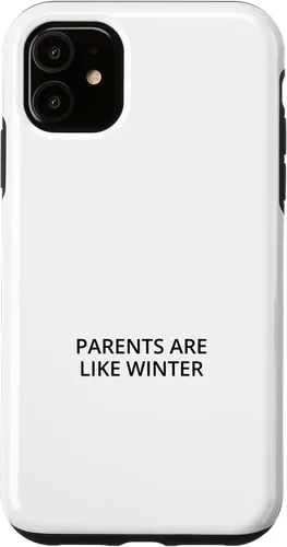 Vista 8 de iPhone 16 Parents are like winter Case