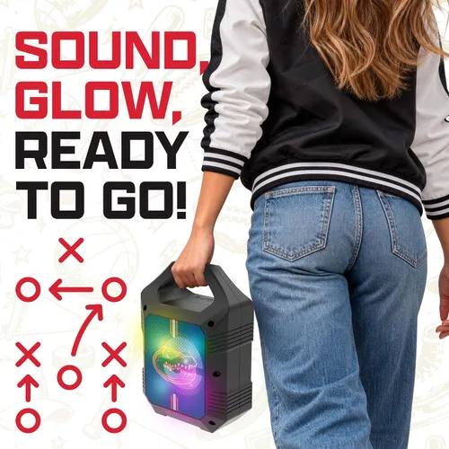 Vista 4 de SOAR NCAA ShockBox XL - Altavoz inalámbrico Bluetooth unisex