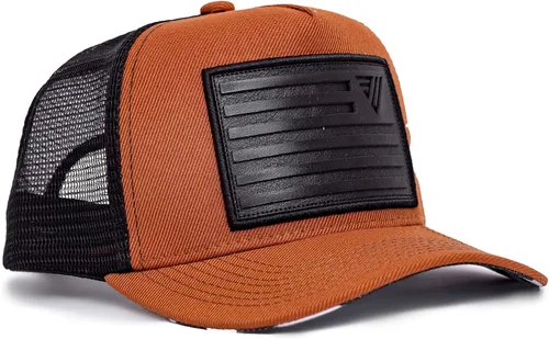 Vista 20 de Urban Effort Specialty Mens Snapback Hat - Curved Brim A Frame Adjustable Trucker Cap for Men and Women negro-pana