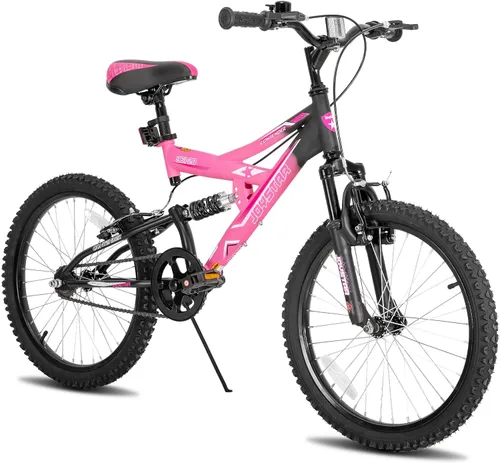 Vista 12 de JOYSTAR 20 Inch Kids' Bike for Boys Girls Ages 7-13 Years Old, Dual-Suspension Kids Mountain Bike with Dual Handbrake & Kickstand, Multiple