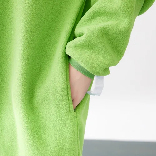 Vista 4 de Pijama unisex de una pieza para adultos, disfraz de Halloween y Navidad