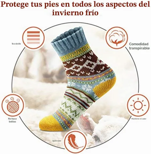Vista 3 de MORECOO Socks for Women - Stocking Stuffers Gifts for Women A-multicolor 4