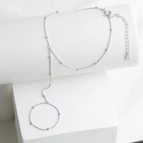 Vista 147 de Pulsera de plata de ley 925 para mujer, pulsera de mano para mujer, pulseras esclavas de 7 a 9 pulgadas ajustable