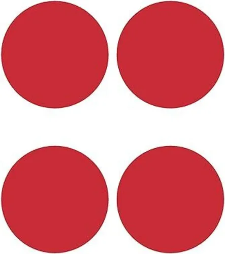 Vista 42 de LiteMark Calcomanías extra pequeñas, puntos de vinilo extraíbles, calcomanías circulares con acabado mate, calcomanías redondas para pared de aula
