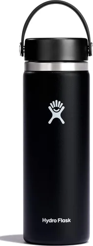 Vista 30 de Hydro Flask Botella de agua – Acero inoxidable aislado – Tapa flexible de boca ancha, antiderrames, a prueba de fugas y recargable en agave de 20