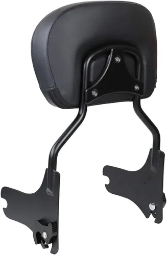 Vista 8 de Respaldo del pasajero Sissy Bar W/Pad Compatible Con Para Touring 1997-2008 Negro