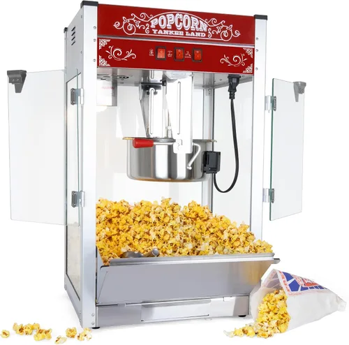 Vista 8 de GDFStudio 16 Oz Tabletop Popcorn Machine Countertop Popcorn Maker w/Stainless Steel Kettle, 3 Switch Control, 3 Popcorn Cups, Commercial Popcorn
